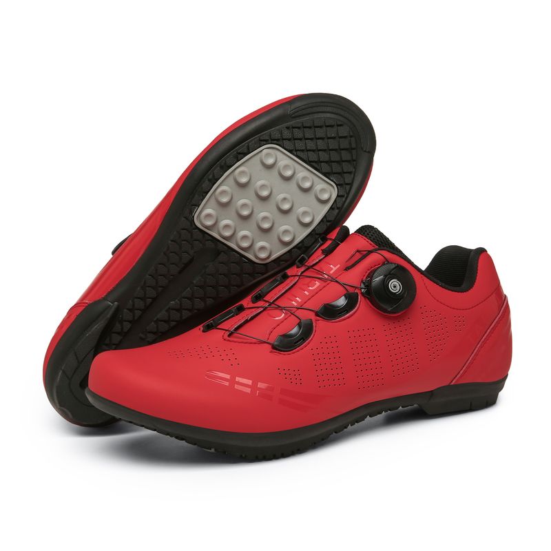Lock Riding Shoes Hard Soled Mountain Bike Shoes Power Road Bike Lock Shoes Spinning Shoes_voghion.com