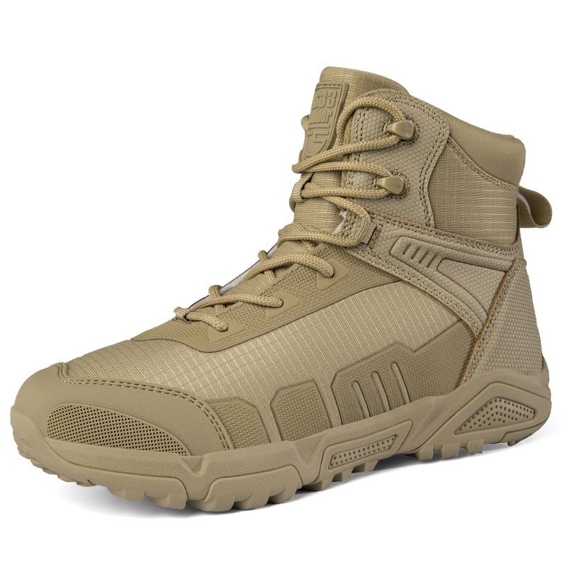 High Top Sports Hiking Shoes Martin Boots Outdoor Field Training Tactical Military Boots Hipster Men's Shoes_voghion.com