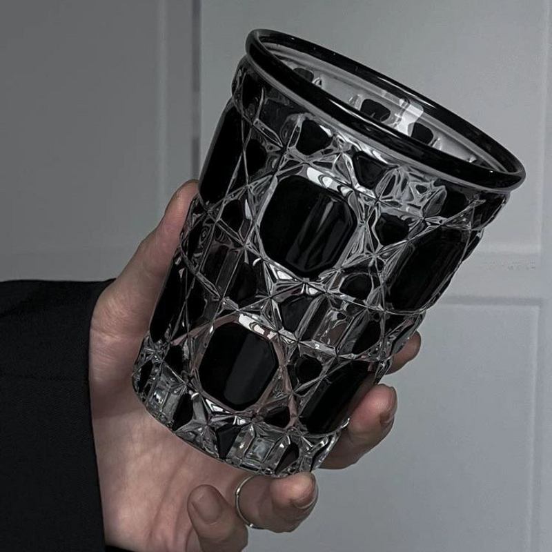 Luxury Crystal Glass For Brushing Teeth, High-End Mouthwash Household Water Cup, Tea Cup With High Aesthetic Value_voghion.com