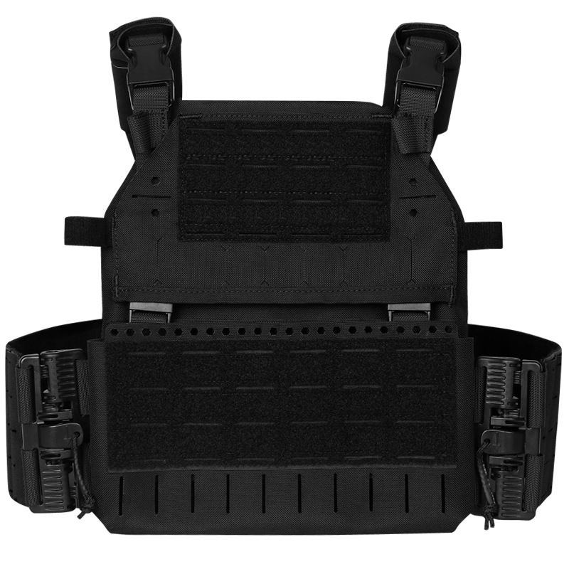 Gilet tattico con sgancio rapido – Tessuto Oxford traspirante e resistente per softair, addestramento e sopravvivenza all'aperto_voghion.com