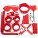 Giocattoli SM Props Set da 10 pezzi Corda di legatura Manette Allenamento Bavaglio Morsetti per capezzoli Sesso alternativo per adulti_voghion.com
