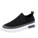 WalkPrime Groothandel Nieuwe Heren Casual Sport Fly Knit Mesh Slip-On Ademende Sneakers Mode Studentenschoenen_voghion.com