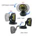 12V 24V Car Electric Fan Two Speed Control Cooler Auto Air Cooling 360 Degree Adjustable Car Air Conditioner Wind-enhanced Fans_voghion.com