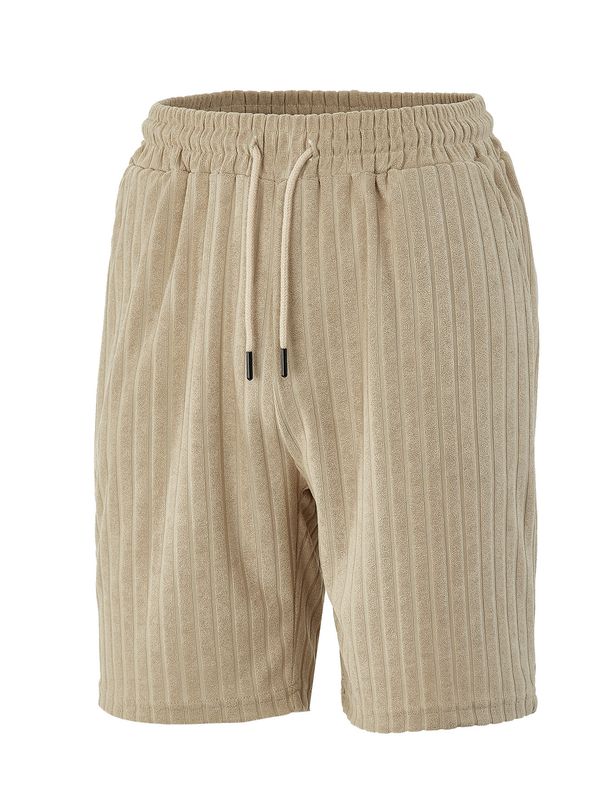 Prémium termékek Férfi TK Cargo Tray nyári laza, lélegző, mikroszálas, rugalmas törölköző, jacquard anyagból, férfi lezser rövidnadrág_voghion.com