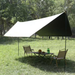 Thickened Umbrella Butterfly Shape Hexagonal Outdoor Canopy Black Coating Camping Tent Sunshade Cloth Octagonal_voghion.com