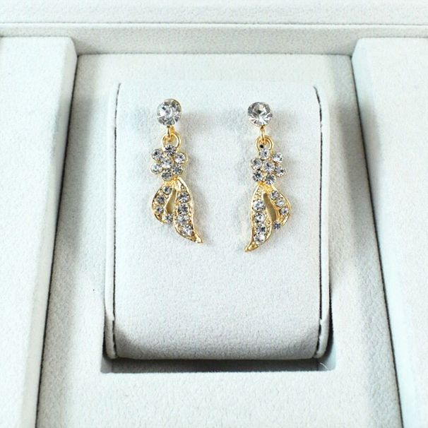 Ensemble de boucles d'oreilles couronne de mariée en diamant, couronne d'anniversaire, diadème perlé fait à la main, accessoires pour cheveux, accessoires de mariage, nouvelle collection, offre spéciale_voghion.com