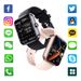 F57L Bluetooth Watch Body Temperature Heart Rate Oxygen Blood Pressure Monitoring Bracelet Smart Wearable Device_voghion.com