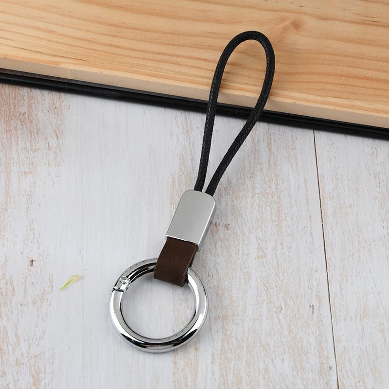 Key Pendant Simple Cowhide Key Chain Automotive Key Chain_voghion.com