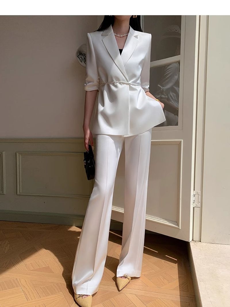 Women's Clothing New High End Professional Chinese Style Suit Two Piece Suit_voghion.com
