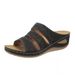 Large Size Summer New Style Wedge Heel Hollowed Out Straight Line Women's Sandals_voghion.com