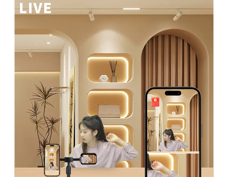 D6 Three Camera Home 64 Megapixel HD CCD Digital Music Camera Touchable Card Machine_voghion.com