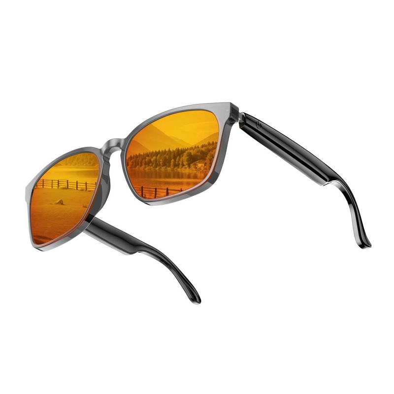 Multifunctional Smart Glasses With Wireless Audio, AI Translation, And Touch Controls_voghion.com