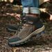 Outdoor-High-Top-Stiefel für Herren, geschnürt, dicke Sohle, weiche, atmungsaktive, verschleißfeste, stoßdämpfende Freizeit-Wanderschuhe für Herren_voghion.com