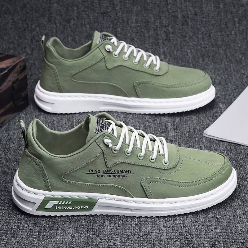 New breathable canvas shoes trend all match shoes men's non-slip light casual sports shoes_voghion.com