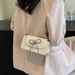 2024 New Chain Crossbody Single Shoulder Sequin Women's Texture Small Fragrant Wind Solid Color Bow Mini Handheld Bag_voghion.com