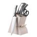Stainless Steel Hollow Handle 8-Piece Kitchen Household Chef Meat Cutting Vegetable Fruit Multi-Purpose Knife Set_voghion.com