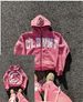 Sudadera con cremallera CLRVNT 2025, cárdigan con capucha y estampado de letras de celebridades de Internet_voghion.com