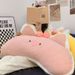 Aranyos rózsaszín malacka párnával lányoknak, hogy a lábukat az ágyhoz rögzítsék deréktámasztékért alvás közben_voghion.com