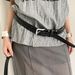 Slim Women's 2025 Spring And Summer New Y2K Double Row Personalized Jeans And Skirt Multifunctional Belt_voghion.com