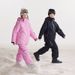 Kinder-Skijacke mit wasser- und winddichter Technologie – Unisex-Wintermantel für Schneesport und Alltag (Aurora Black/Pink Diamond)_voghion.com