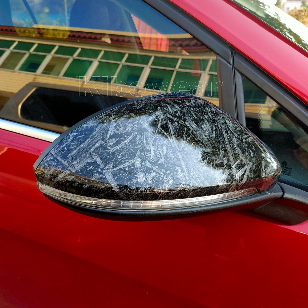 2db Kovácsolt karbon oldalsó tükörborítás VW Golf 7 MK7 7.5 GTD R GTI GTE VII sapkás E-golf Sportsvan 2013 2018 2019 csere_voghion.com