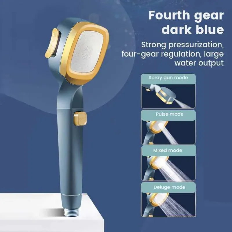 Öko-Duschkopf – 4 Druckmodi mit Sofortstoppfunktion_voghion.com