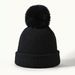 Nuovo cappello invernale da donna con protezione per le orecchie, lavorato a maglia, caldo, di colore solido, con bordo transfrontaliero, produttore all'ingrosso_voghion.com