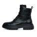 2022 Autum Witer Geuie Leather Marti Sprig Versatile Sigle British Style Thi Breathable Stylish Short Boots_voghion.com
