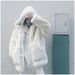 Women's Faux Rabbit Fur Coat Winter Hooded Longline Plush Teddy Jacket Oversized Casual Outerwear_voghion.com