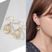 Opal Ear Hook Women's Simple New Internet Celebrity High-end Ear Hook Temperament Personalized Fashion Jewelry Versatile Trendy Earrings_voghion.com