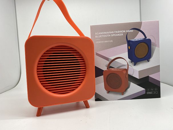 Portable Speakers New Simple And Stylish Portable Speaker Retro Bluetooth Speaker Small Portable Car Home Subwoofer_voghion.com