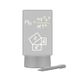 Pen-sending multifunctional acrylic transparent note board luminous message board nightlight erasable home memo reminder board_voghion.com