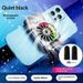 Digitex New Model Phone Cooler Semiconductor Artifact Air Cooling Charging Ultra Quiet Noiseless Clip-on Back Clip Fan_voghion.com