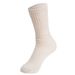 Ecru Crew Socks 3 Pairs Breathable Cotton Socks Shoe Size 5 To 10_voghion.com