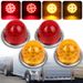 17 LED per rimorchio, luce di posizione laterale a forma di anguria, luce di stop bassa e alta per camion, autobus, furgoni, 12 V_voghion.com