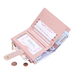 Women's Short Wallet Korean Version Stone Pattern Multi Slot Coin Purse Fashionable Buckle Zipper Wallet_voghion.com