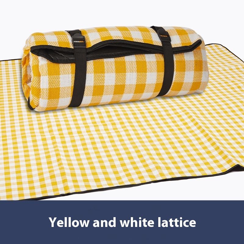 Acrylic beach outdoor picnic foldable moisture-proof mat, thick camping blanket, waterproof floor_voghion.com