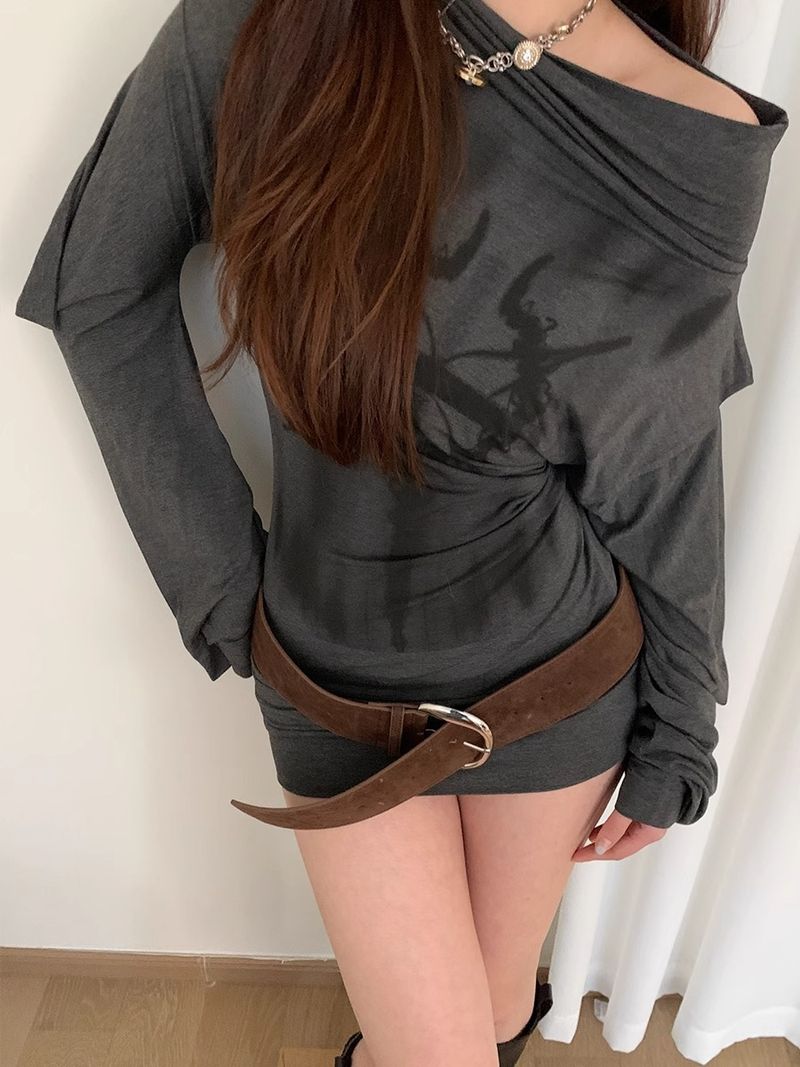 American Western Style Y2k Spicy Girl Suede Large Size Wide Waistband Waist Seal Silver Metal Buckle Belt With Matching_voghion.com