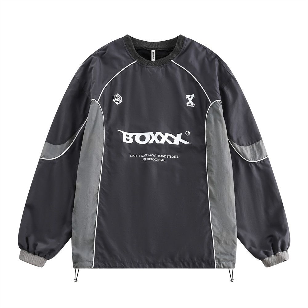 Men's Quick-Dry Performance Sweatshirt - Lightweight Outdoor Pullover For Sports & Casual Wear (Green/Dark Gray, M-XXL)_voghion.com