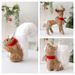 Festive Foam Christmas Animal Decorations Set - Fox, Squirrel & Reindeer Ornaments For Tree, Window And Holiday Display (European Style)_voghion.com