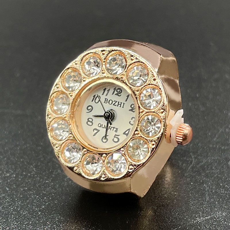 Ringuhr Heißer Verkauf Personalisierte Mini Mode Kreative Ringuhr Legierungsgehäuse Hersteller Großhandel_voghion.com