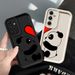 Cute Panda Phone Case For Samsung Galaxy A54 A24 A53 A16 A52s A22 A52 A73 A51 A13 A35 A34 A55 ShockProof Cover_voghion.com