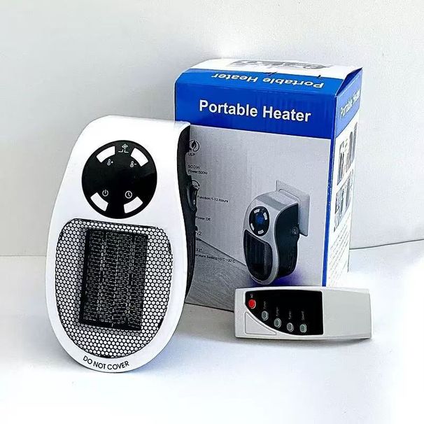 BMW Style Mini Heater, Small Portable Fast Heating Electric Hot Fan, Personal Desk Warmer For Office Home_voghion.com