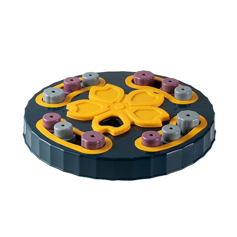 Miska pro psy a kočky, automatický krmítko pro výcvik psů k úlevě od nudy, puzzle hračka pro kočky, pomalé krmení a prosakující krmivo_voghion.com