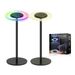 LED Round Charging Desktop Light RGB Atmosphere Desktop Light Gaming Fantasy Atmosphere Light_voghion.com