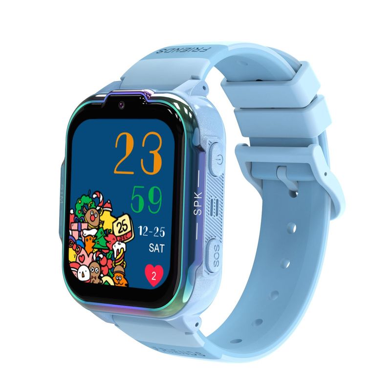 Relógios inteligentes modelo privado novo 4G relógio de telefone infantil versão em inglês posicionamento foto vídeo chamada estudante relógio inteligente_voghion.com