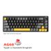 Clavier mécanique personnalisé Zifriend russe AG84, joint de connexion à chaud, clavier russe pour jeux et sports électroniques_voghion.com