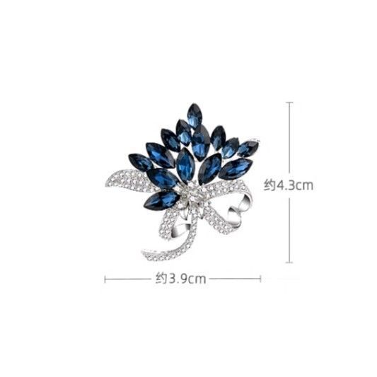 New Brooch Bouquet Retro Sweater Suit Brooch High-end Women's Brooch Design Sense Niche Collar Decoration_voghion.com