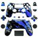 Gëeegent fir PS4 Slim komplett Set vu Grëff Shell PS4 JDM 040 Waassertransfer personaliséiert Shell Material Reparatur Ersatz Knäppchen_voghion.com