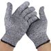 Schnittfeste Handschuhe der Stufe 5 – HPPE-verstärkt für die Sicherheit in Küche, Metzgerei und Industrie (rutschfest und hohe Haltbarkeit)_voghion.com